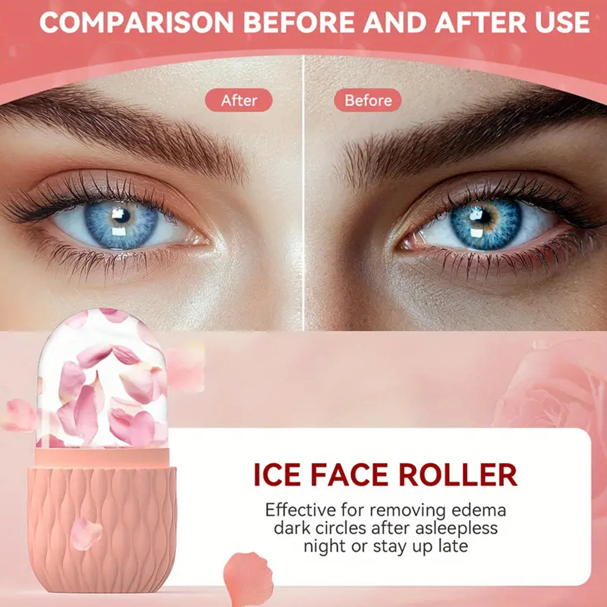 Ice Roller for Face & Eye Beauty Self Skin Care