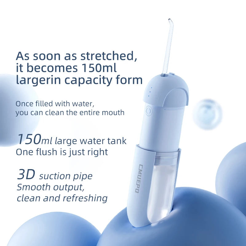 Electric portable toothbrush with water toothbrush for cleaning teeth, household water floss toothbrush for cleaning teeth