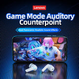 Lenovo GM2 Pro Trådlösa Spelhörlurar Samtal med låg latens HD Dual Mode med mikrofon GM2Pro