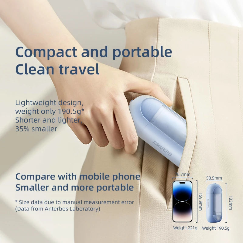 Electric portable toothbrush with water toothbrush for cleaning teeth, household water floss toothbrush for cleaning teeth