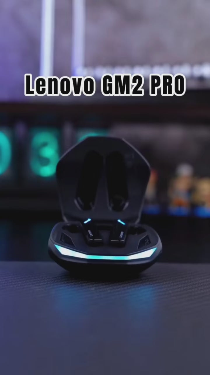 Lenovo GM2 Pro Trådlösa Spelhörlurar Samtal med låg latens HD Dual Mode med mikrofon GM2Pro
